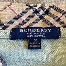 画像12: 【BURBERRY】 POINT CHECK COLLAR PATTERN DESIGN S/S POLO SHIRT / Ladies S(L) (12)