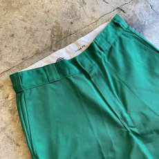 画像3: 【Dickies】GREEN COLOR DESIGN WORK HALF PANTS / W31 (3)