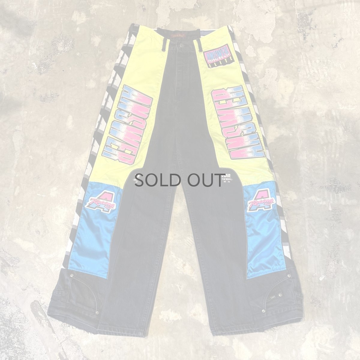 画像1: 【Wiz&Witch】"UNITED" MOTO-X DENIM PANTS / OS (1)