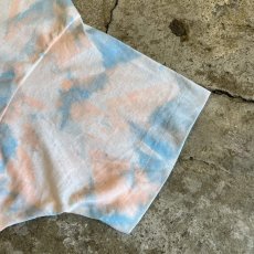 画像6: 80's ALL OVER TIE DYE PATTERN COLOR S/S TEE / Ladies L(XL) / MADE IN USA (6)