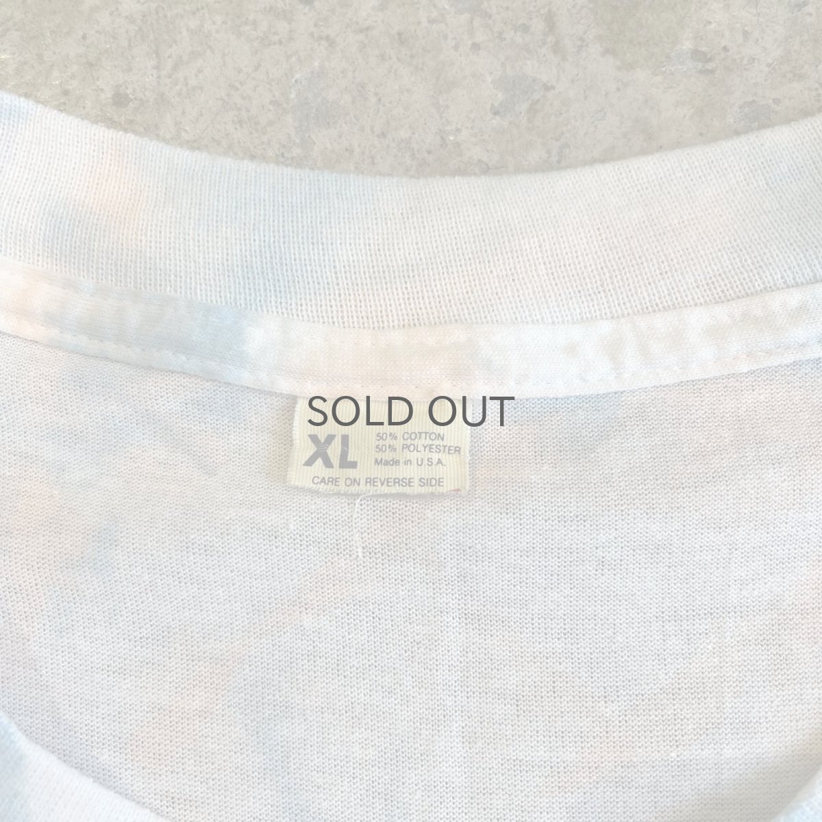 画像10: 80's ALL OVER TIE DYE PATTERN COLOR S/S TEE / Ladies L(XL) / MADE IN USA (10)