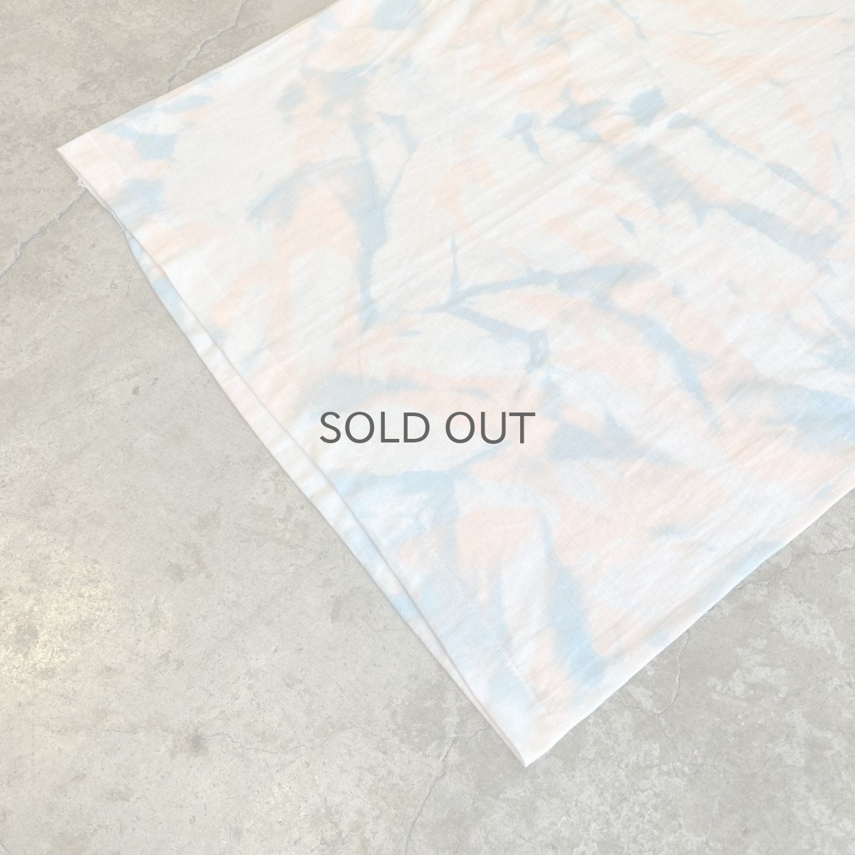 画像4: 80's ALL OVER TIE DYE PATTERN COLOR S/S TEE / Ladies L(XL) / MADE IN USA (4)