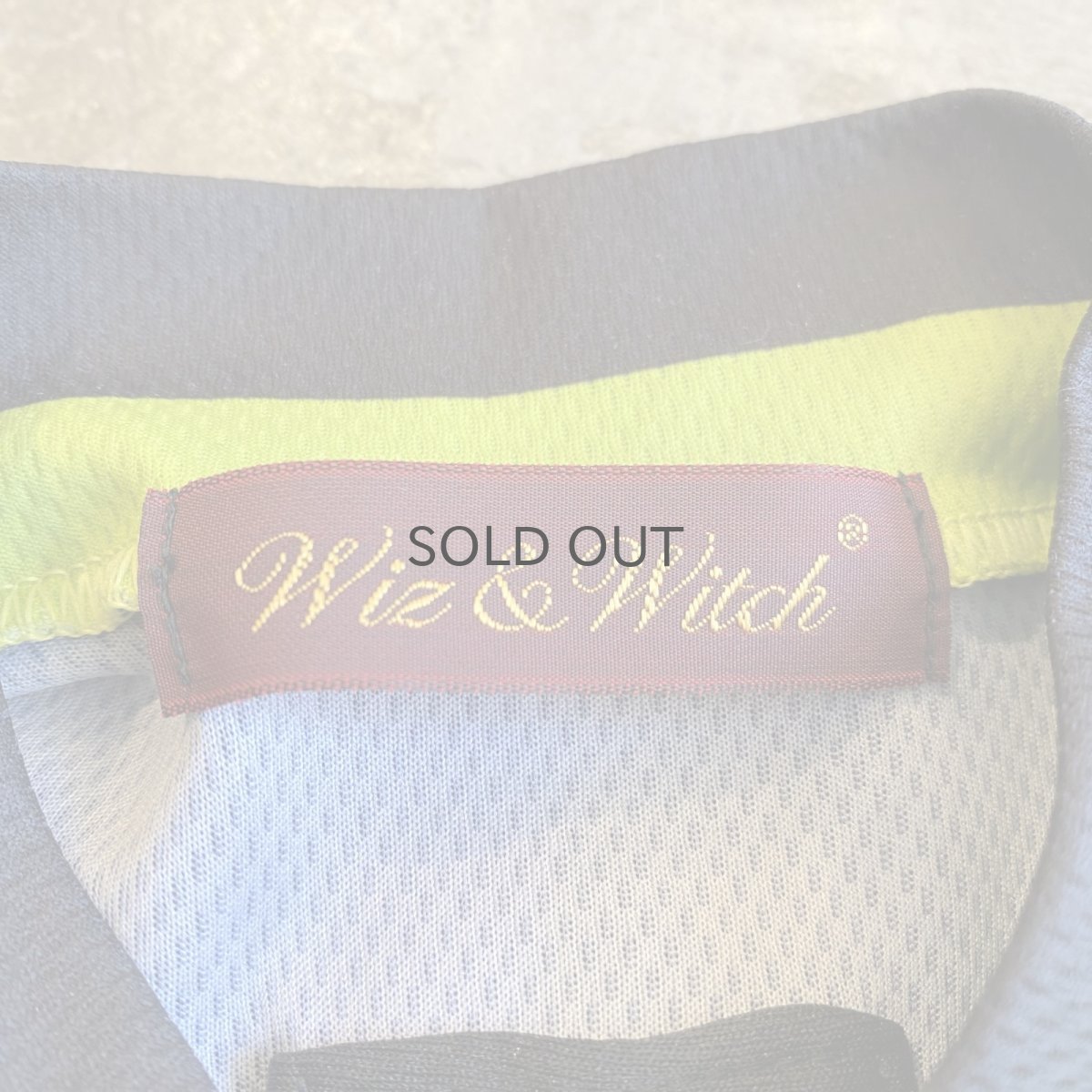 画像12: 【Wiz&Witch】"WEIRD" DRAW CODE SPORTY TOPS / OS (12)