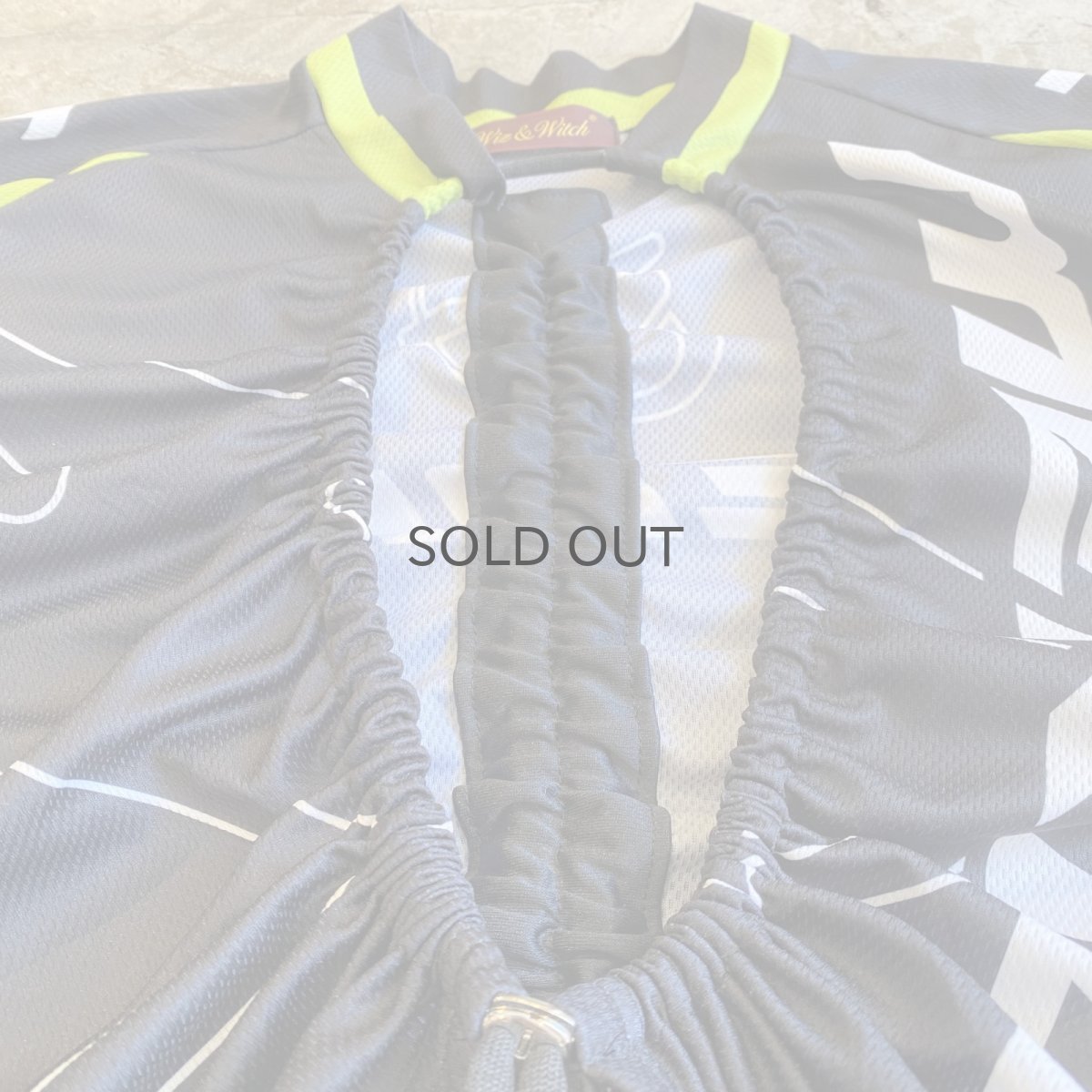 画像4: 【Wiz&Witch】"WEIRD" DRAW CODE SPORTY TOPS / OS (4)