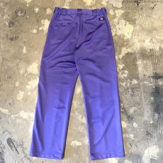 画像2: 【DICKIES】SIDE PIPING LINE COLOR SLACKS / ~W32 (2)