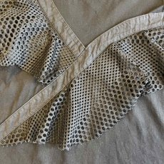 画像8: PUNCHING LACE ASYMMETRY DESIGN N/S TOPS / Ladies M (8)