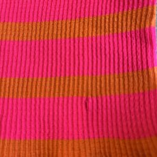 画像10: SHOULDER RIBBON DESIGN BORDER PATTERN N/S TOPS / Ladies S~M(L) / MADE IN ITALIE (10)