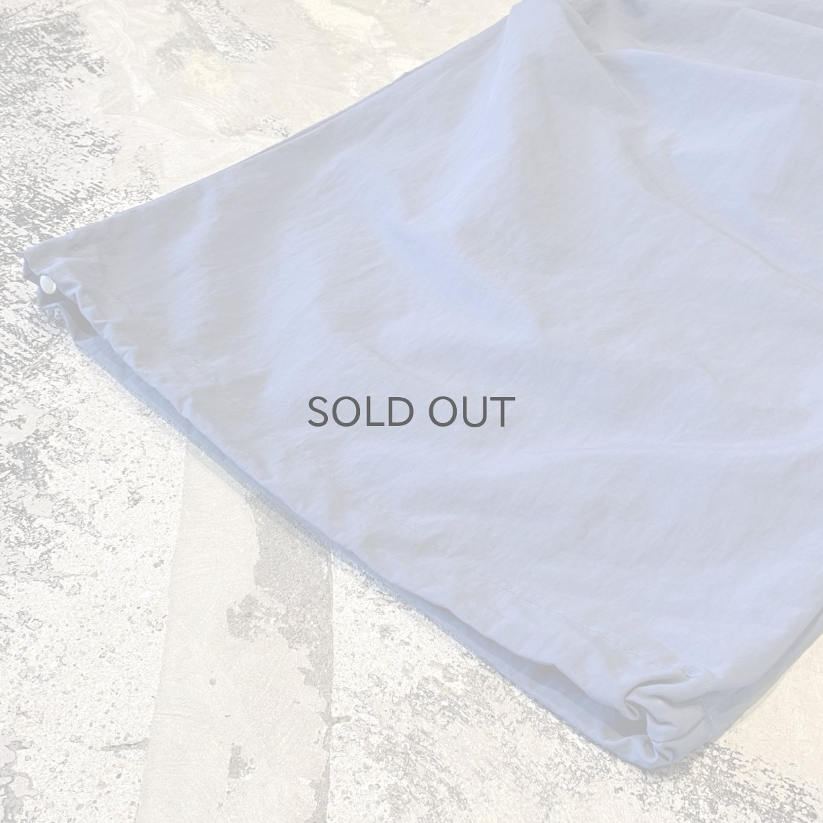 画像8: 【WONDERGROUND】LAYERED COLOR APRON PANTS / BLUE / OS (8)