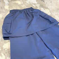 画像9: 【WONDERGROUND】LAYERED COLOR APRON PANTS / BLUE / OS (9)