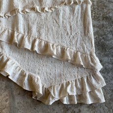 画像9: TIERED FRILL ASYMMETRY WASHER DESIGN SKIRT / W27 (9)
