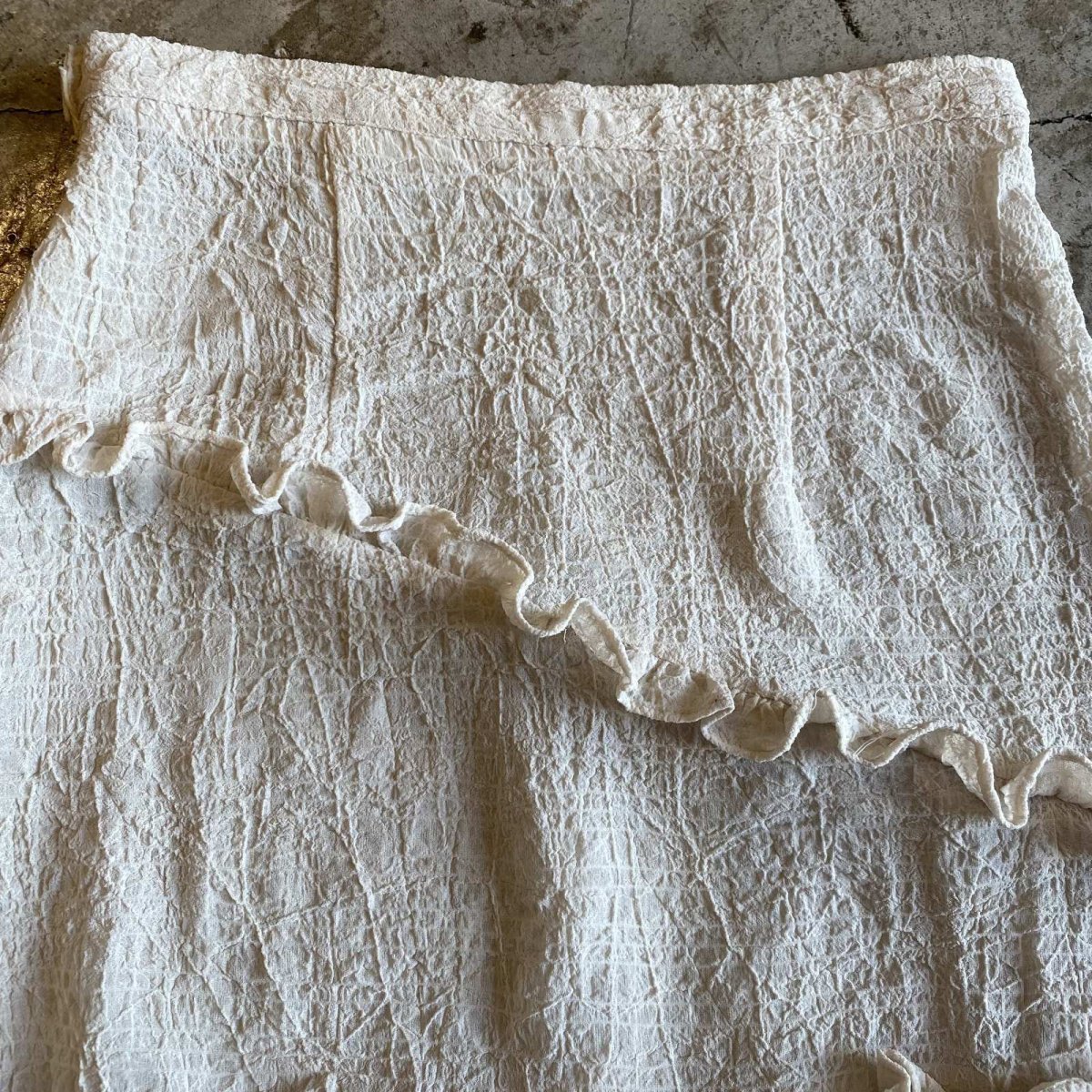 画像6: TIERED FRILL ASYMMETRY WASHER DESIGN SKIRT / W27 (6)