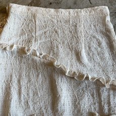 画像6: TIERED FRILL ASYMMETRY WASHER DESIGN SKIRT / W27 (6)