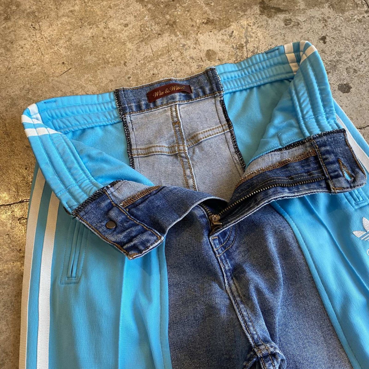 画像7: 【Wiz&Witch】"UNITED" SPORTY DENIM PANTS / OS (7)