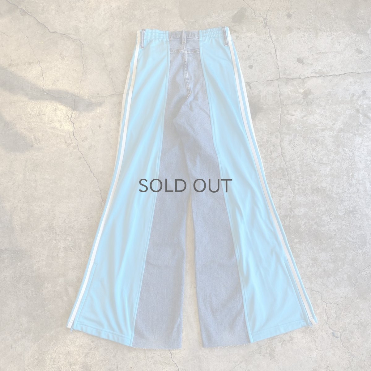 画像2: 【Wiz&Witch】"UNITED" SPORTY DENIM PANTS / OS (2)