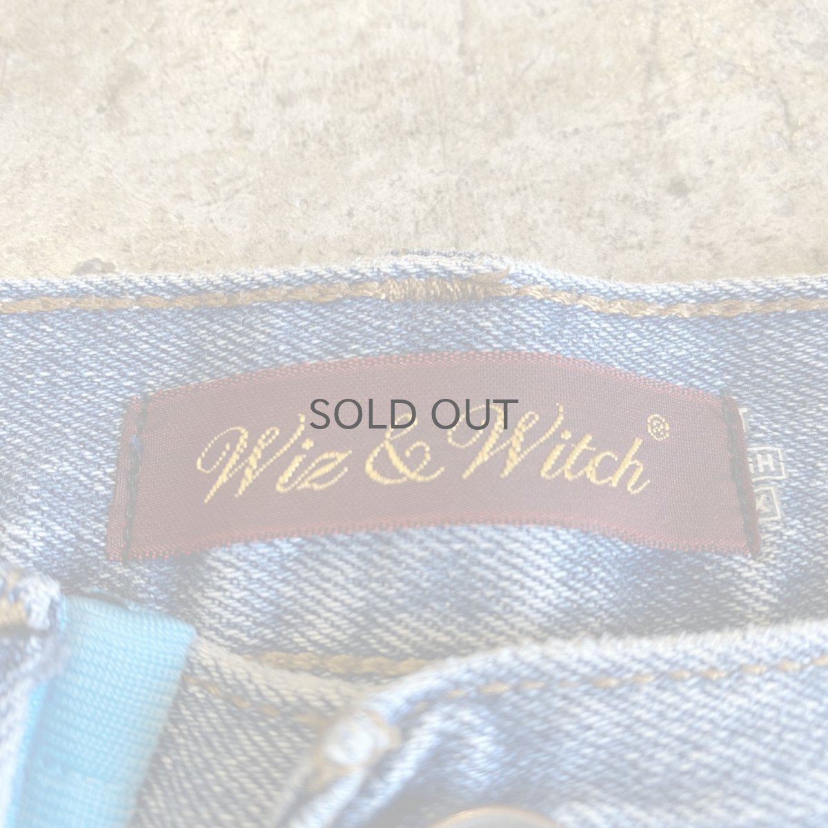 画像11: 【Wiz&Witch】"UNITED" SPORTY DENIM PANTS / OS (11)