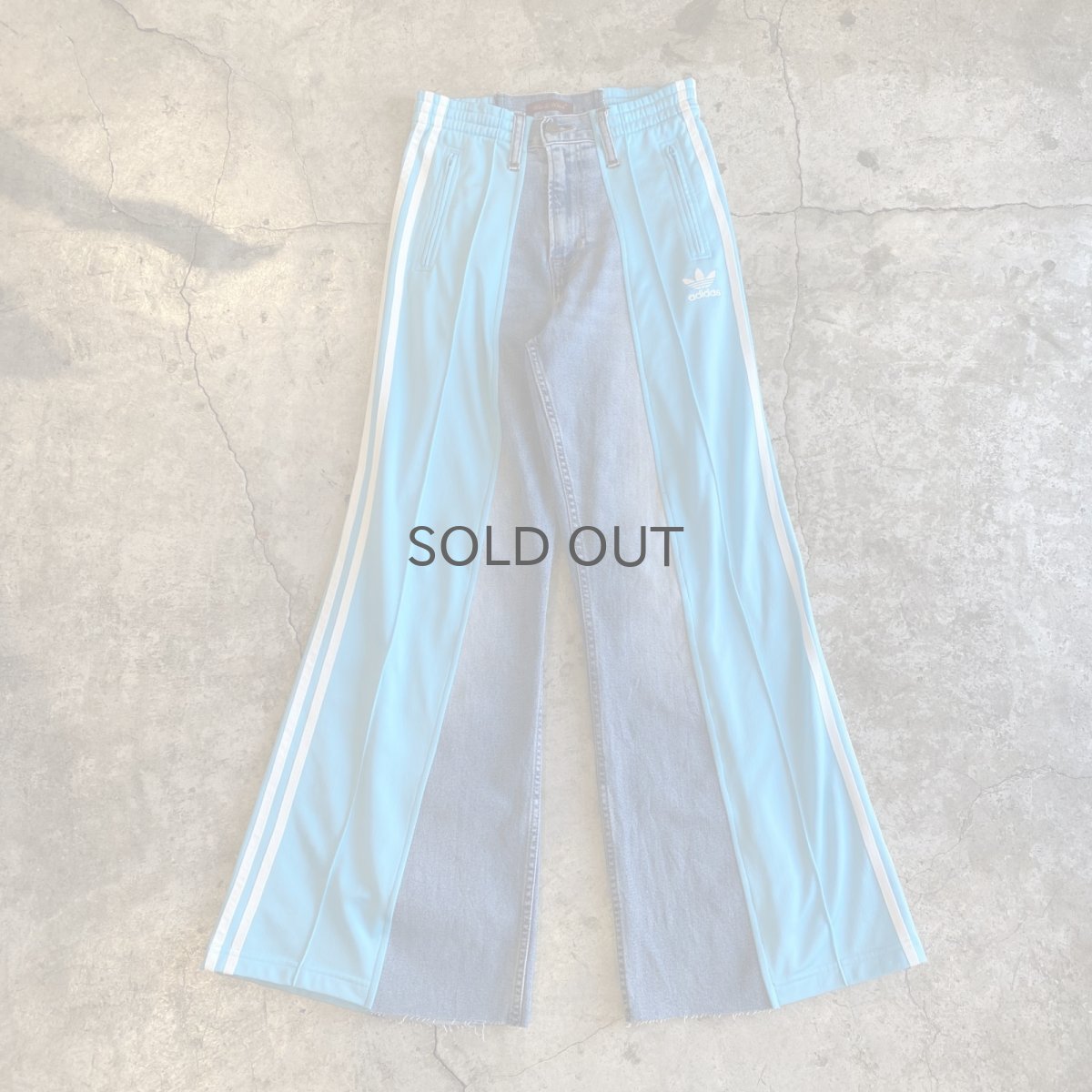 画像1: 【Wiz&Witch】"UNITED" SPORTY DENIM PANTS / OS (1)