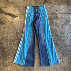 画像1: 【Wiz&Witch】"UNITED" SPORTY DENIM PANTS / OS (1)