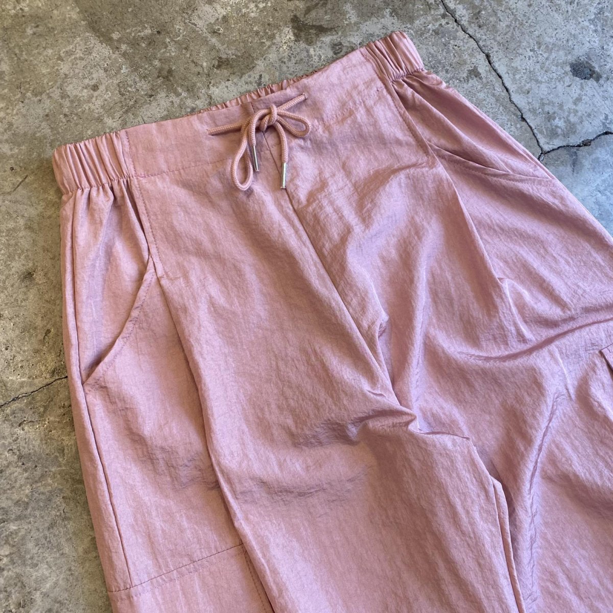 画像3: 【WONDERGROUND】LUSTER COLOR BELTED CARGO PANTS / PINK / OS (3)