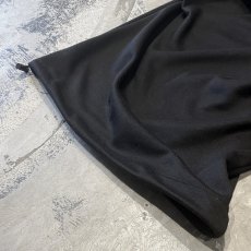 画像8: 【WONDERGROUND】BIG CARGO POCKET WIDE SWEAT PANTS / BLACK / OS (8)