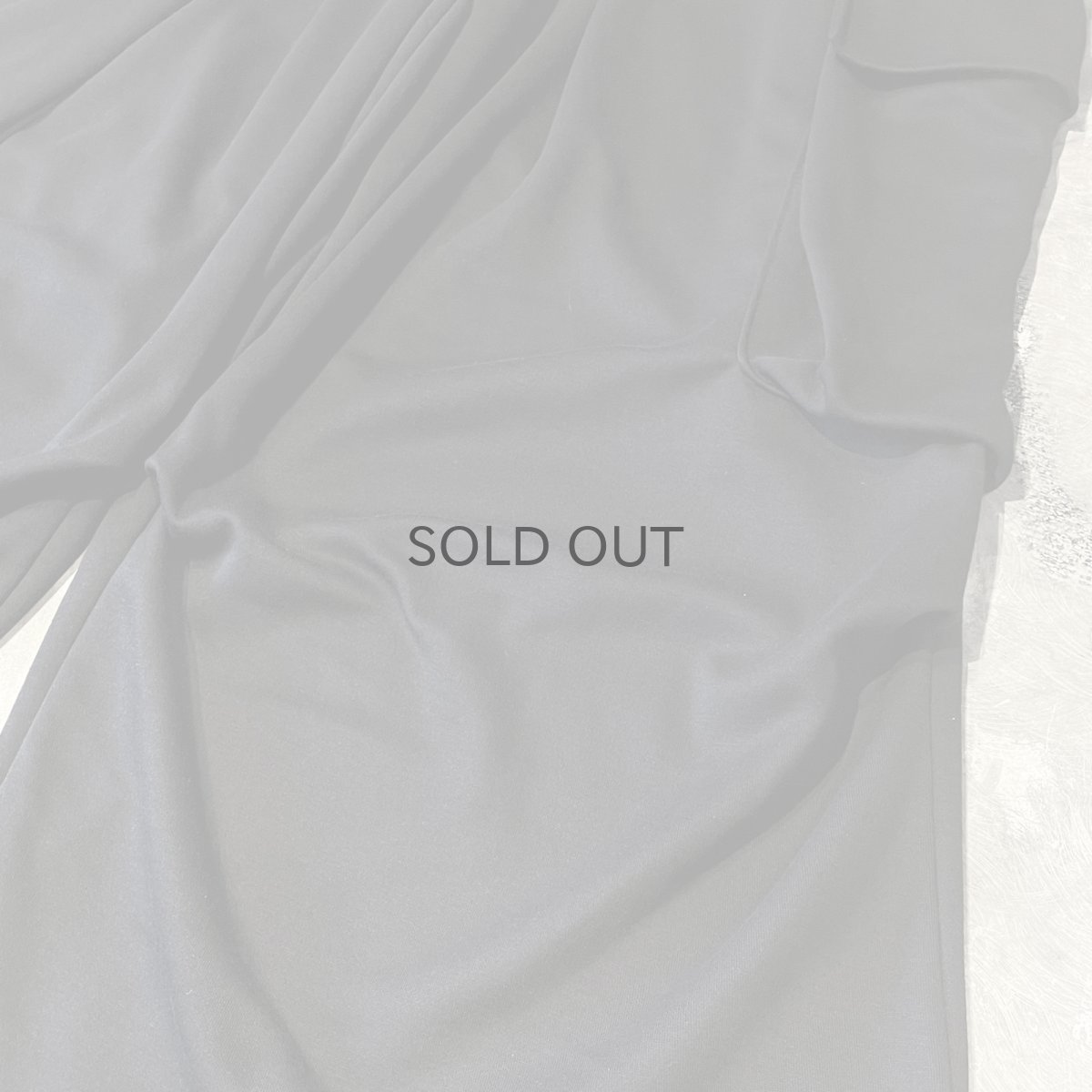 画像6: 【WONDERGROUND】BIG CARGO POCKET WIDE SWEAT PANTS / BLACK / OS (6)