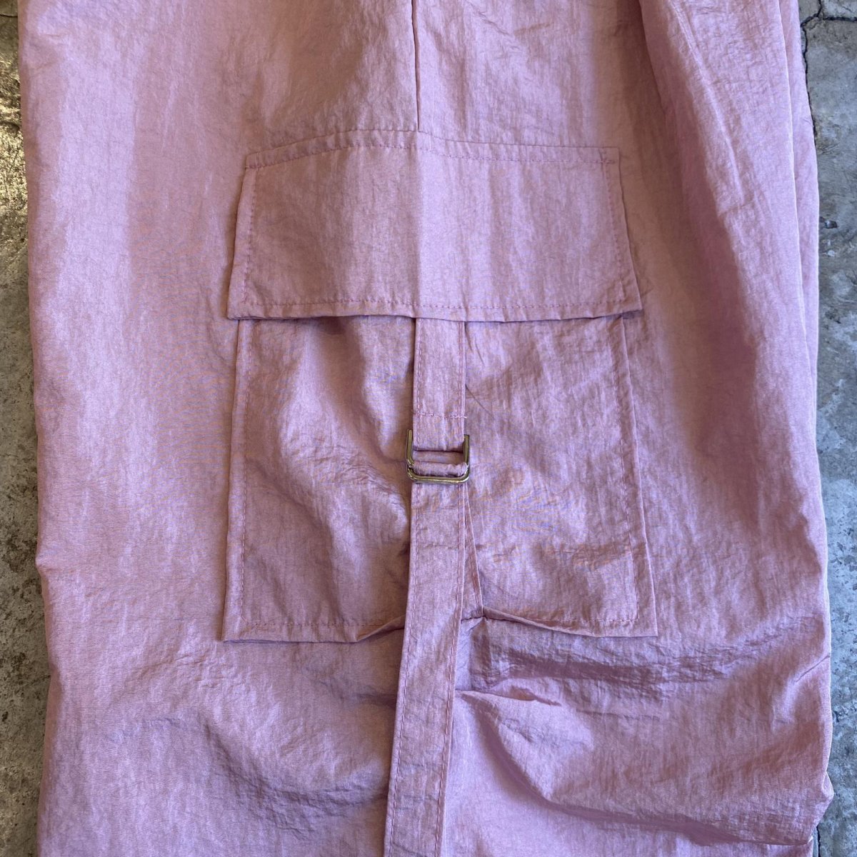 画像8: 【WONDERGROUND】LUSTER COLOR BELTED CARGO PANTS / PINK / OS (8)