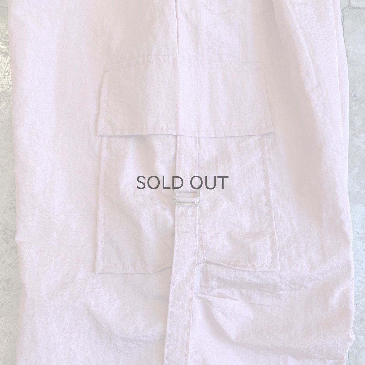 画像8: 【WONDERGROUND】LUSTER COLOR BELTED CARGO PANTS / PINK / OS (8)