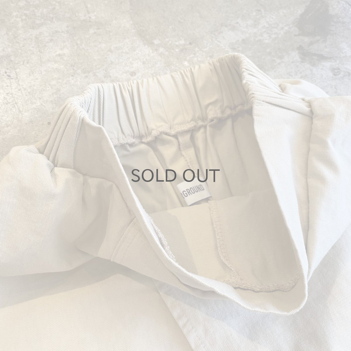 画像7: 【WONDERGROUND】CUT OFF WRAP SKIRT LAYERED PANTS / OS (7)