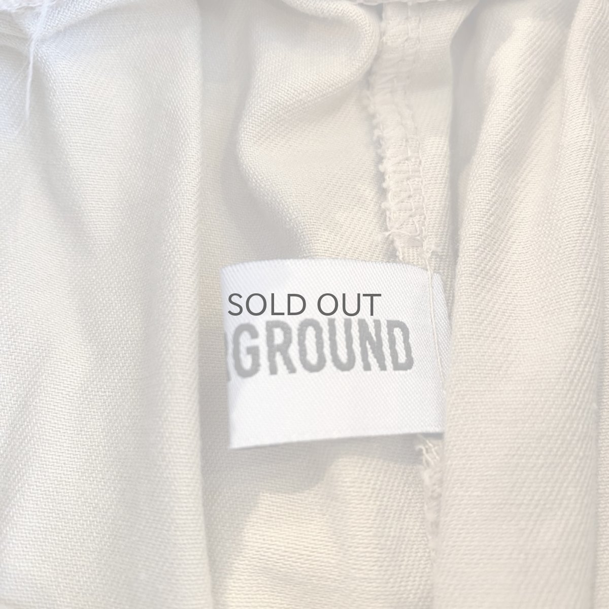 画像11: 【WONDERGROUND】CUT OFF WRAP SKIRT LAYERED PANTS / OS (11)