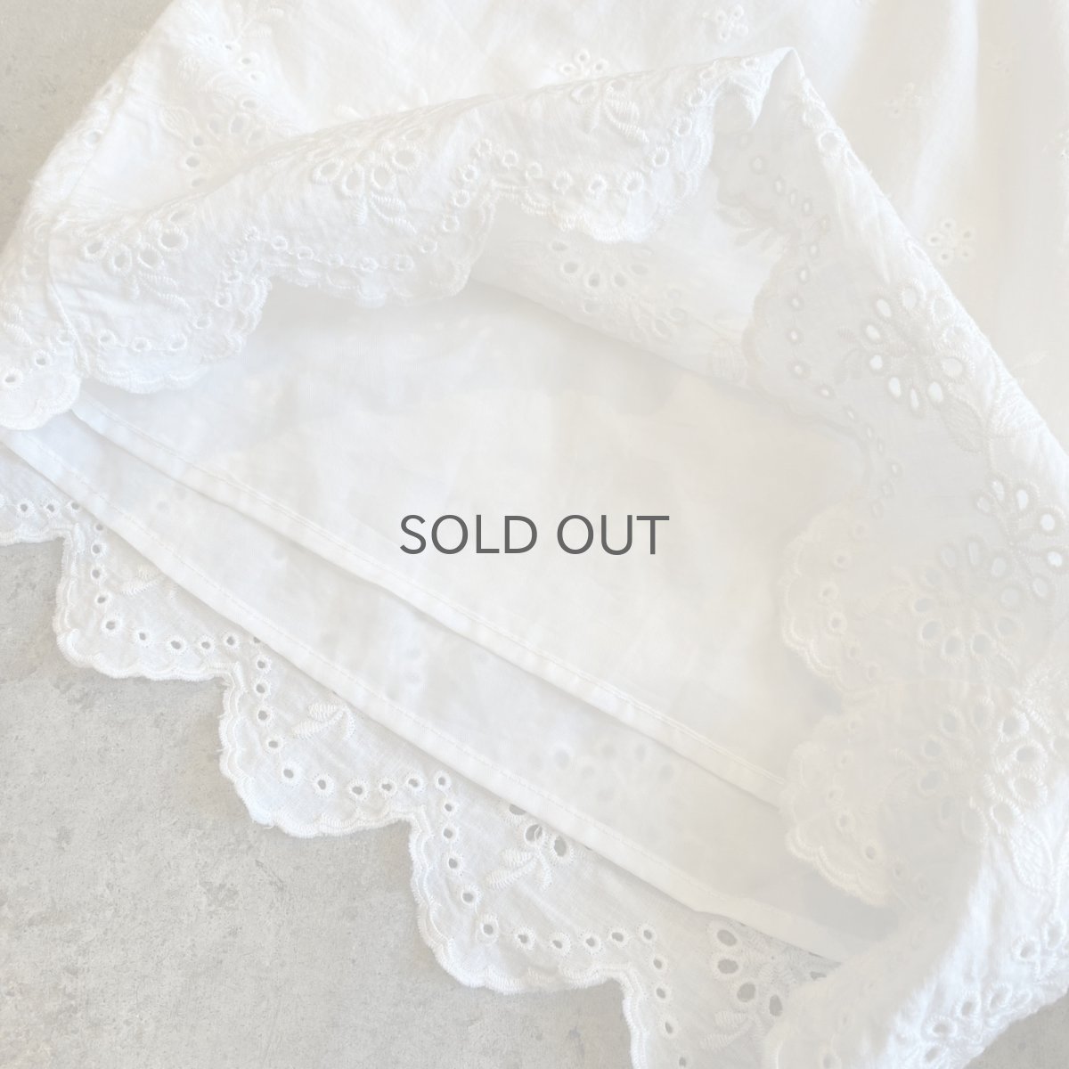 画像9: PUNCHING LACE FLOWER PATTERN DESIGN SHORT PANTS / W24~W37 (9)