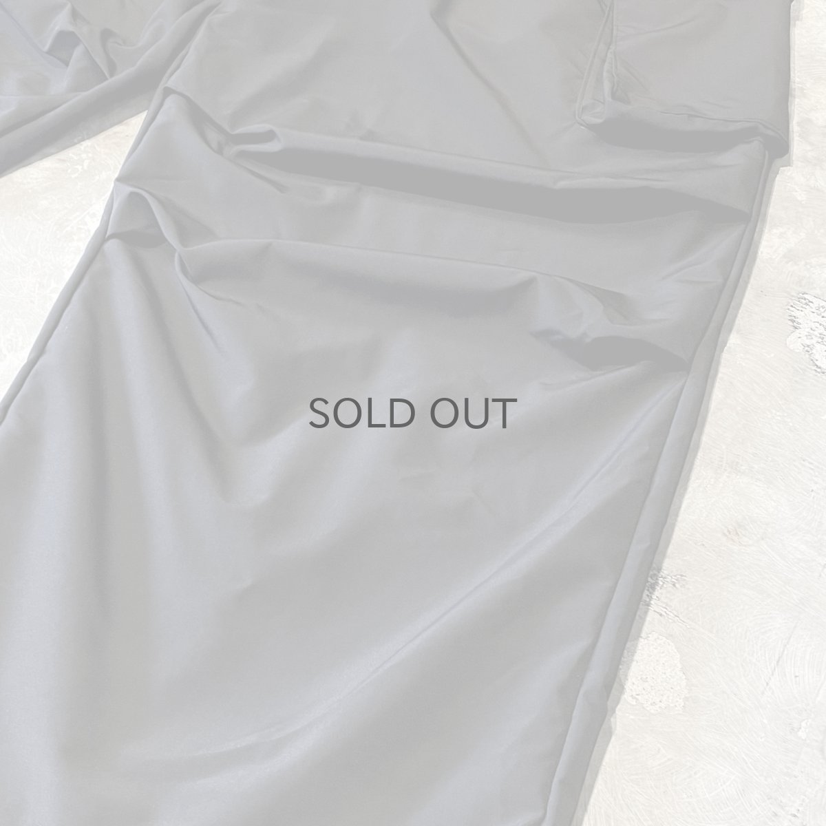 画像6: 【WONDERGROUND】KNEE TUCK WIDE SILHOUETTE CADGO PANTS / BLACK / OS (6)