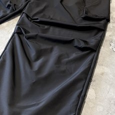 画像6: 【WONDERGROUND】KNEE TUCK WIDE SILHOUETTE CADGO PANTS / BLACK / OS (6)
