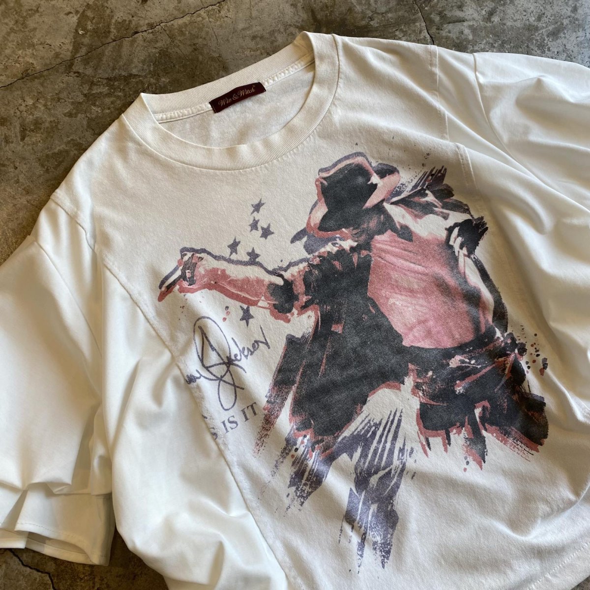 画像3: 【Wiz&Witch】"UNITED" FUTURE ROCK TEE / OS (3)