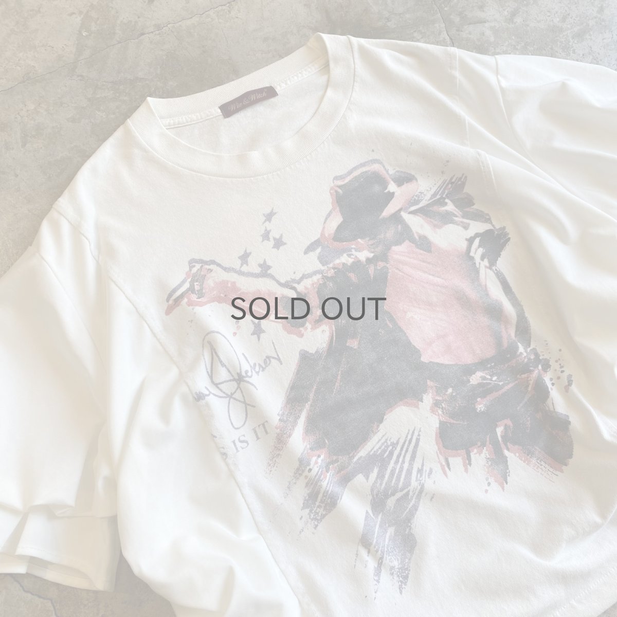 画像3: 【Wiz&Witch】"UNITED" FUTURE ROCK TEE / OS (3)