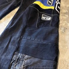 画像6: 【Wiz&Witch】"UNITED" RACING WIDE DENIM PANTS / OS (6)