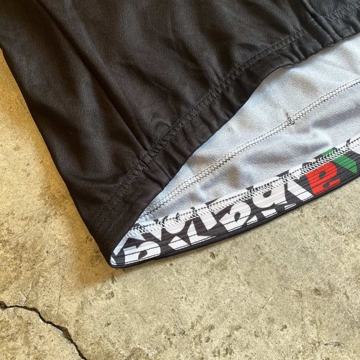 画像3: 【ALKA SPORTS】ALL OVER MIX LOGO PATTERN COLOR CYCLING ZIP UP S/S TOPS / Ladies M / MADE IN ITALY (3)