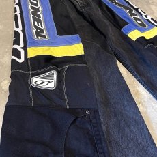 画像5: 【Wiz&Witch】"UNITED" RACING WIDE DENIM PANTS / OS (5)