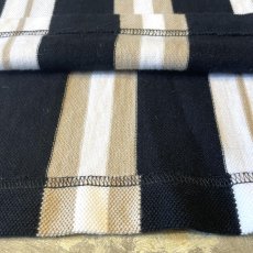 画像8: 【YVES SAINT LAURENT】LOGO PATCHED STRIPE PATTERN S/S POLO SHIRT / Mens M (8)