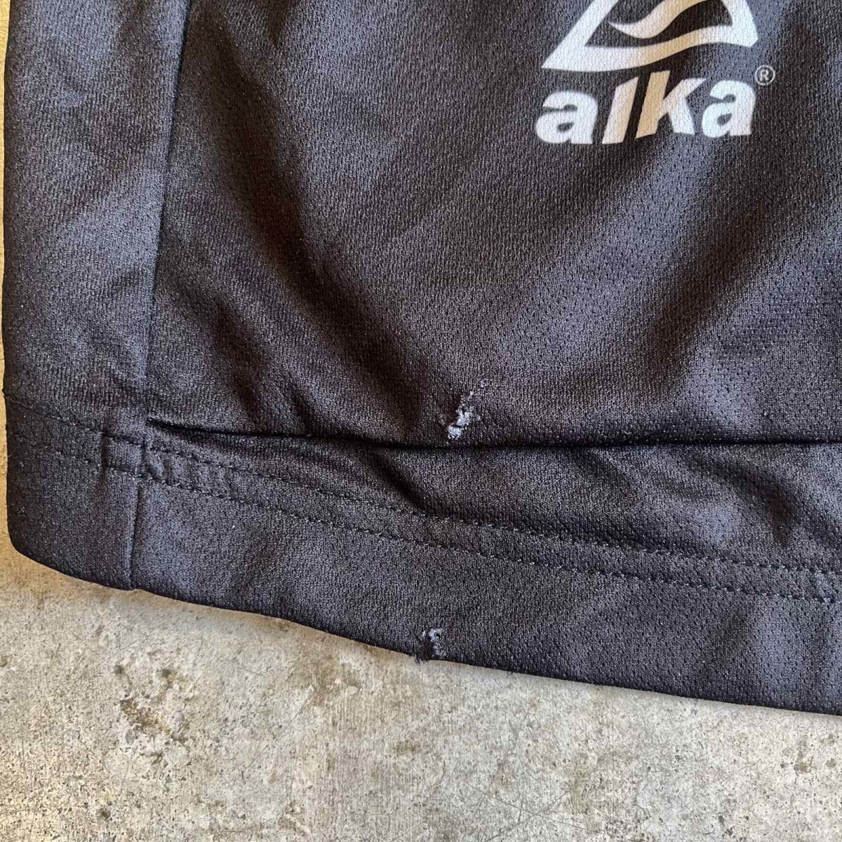 画像12: 【ALKA SPORTS】ALL OVER MIX LOGO PATTERN COLOR CYCLING ZIP UP S/S TOPS / Ladies M / MADE IN ITALY (12)