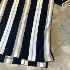 画像6: 【YVES SAINT LAURENT】LOGO PATCHED STRIPE PATTERN S/S POLO SHIRT / Mens M (6)