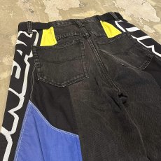画像9: 【Wiz&Witch】"UNITED" RACING WIDE DENIM PANTS / OS (9)