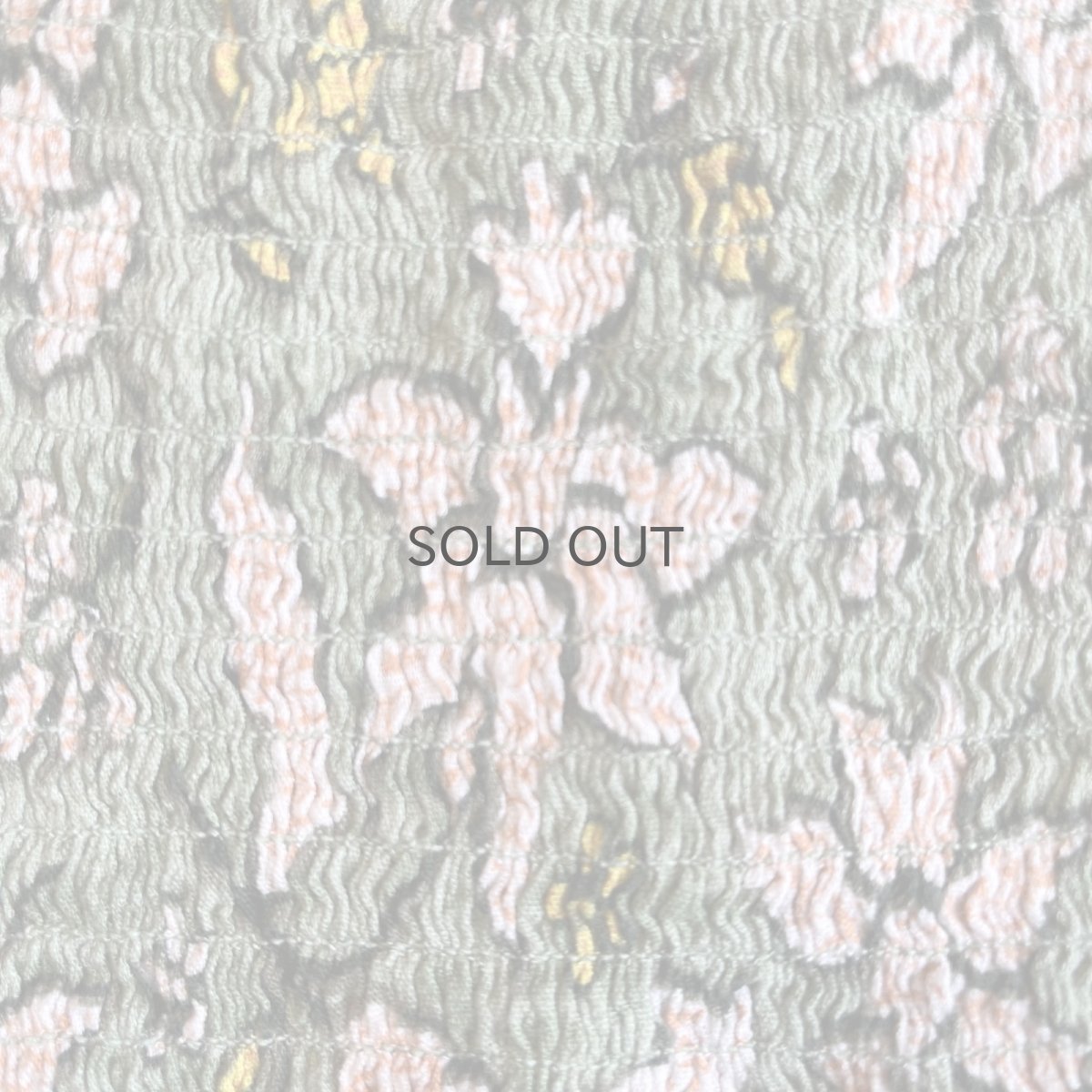 画像9: ALL OVER FLOWER PATTERN GATHER DESIGN CAMISOLE TOPS / Ladies S~M(M) (9)