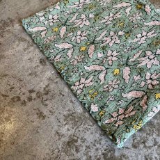 画像4: ALL OVER FLOWER PATTERN GATHER DESIGN CAMISOLE TOPS / Ladies S~M(M) (4)