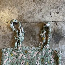 画像6: ALL OVER FLOWER PATTERN GATHER DESIGN CAMISOLE TOPS / Ladies S~M(M) (6)