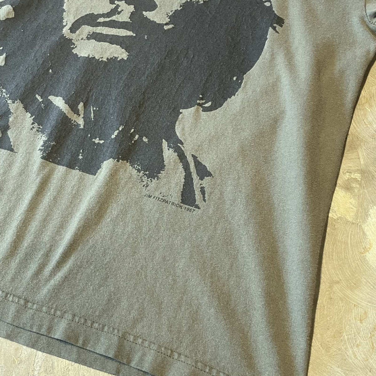 画像6: "GUEVARA" FACE FRONT PRINTED S/S TEE / Mens L (6)