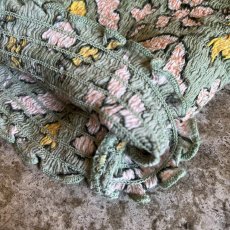 画像5: ALL OVER FLOWER PATTERN GATHER DESIGN CAMISOLE TOPS / Ladies S~M(M) (5)