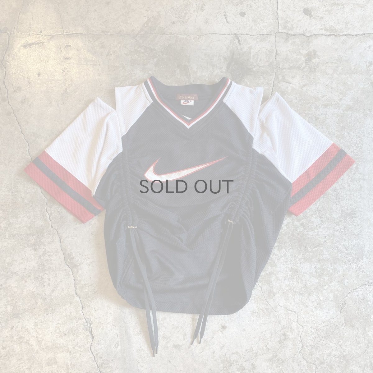 画像1: 【Wiz&Witch】"WEIRD" DRAW CODE SPORTY TOPS / OS (1)