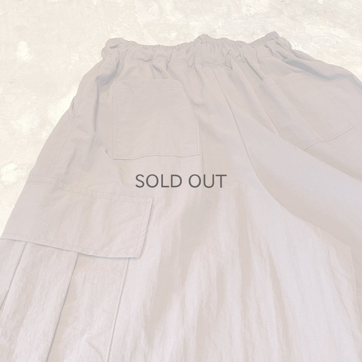 画像9: 【WONDERGROUND】WIDE SILHOUETTE CARGO STYLE SHORTS / BROWN / OS (9)