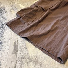 画像8: 【WONDERGROUND】WIDE SILHOUETTE CARGO STYLE SHORTS / BROWN / OS (8)