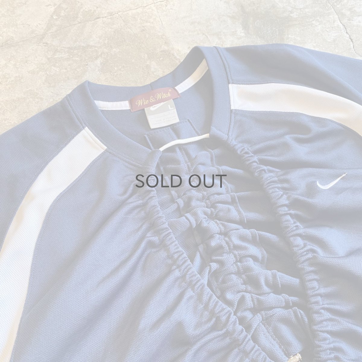 画像3: 【Wiz&Witch】"WEIRD" DRAW CODE SPORTY CARDIGAN TOPS / OS (3)