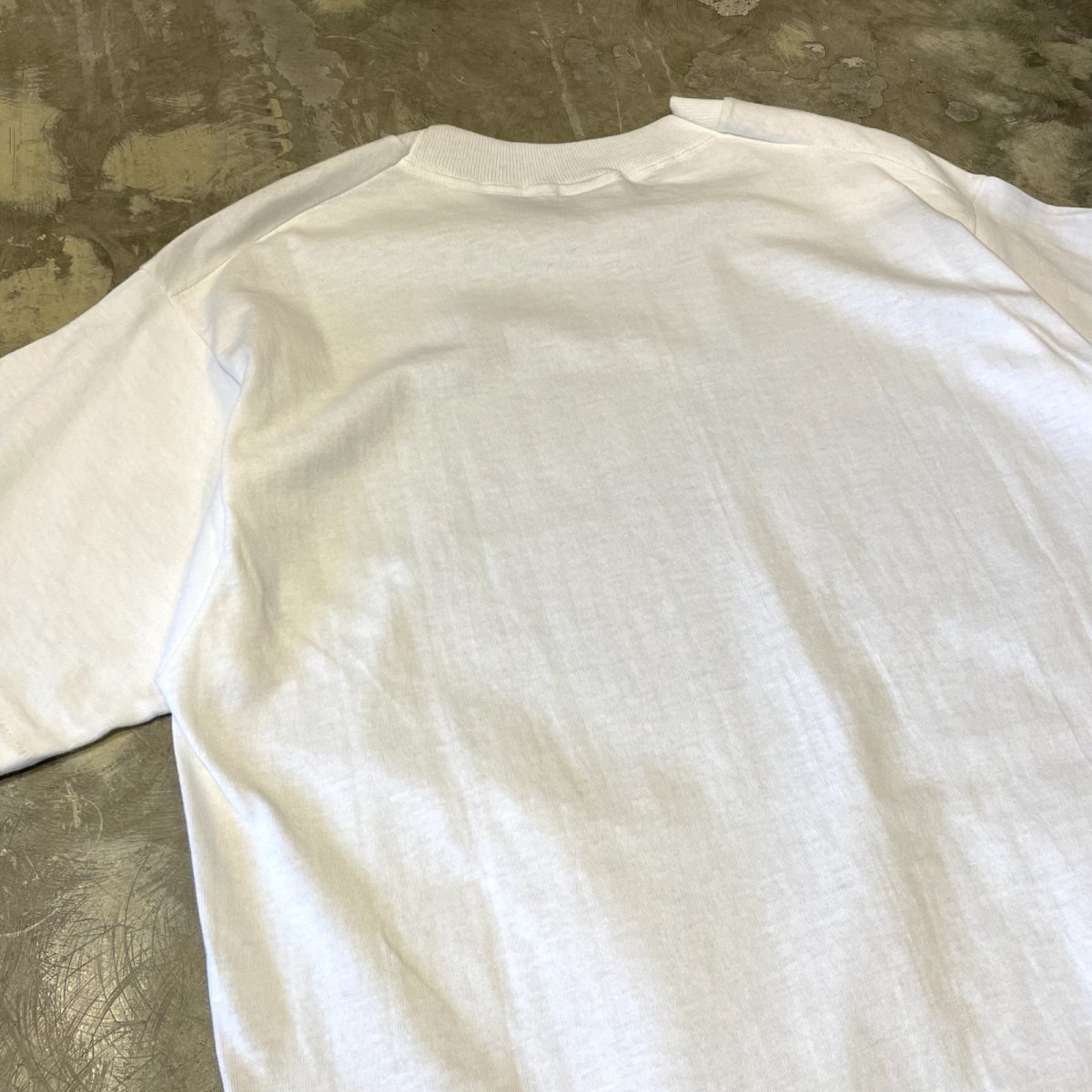 画像9: 90's FRONT SLEEPLING CAT PRINTED S/S TEE / Mens M (9)